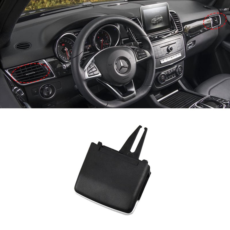 Moonlinks Compatible with Mercedes Benz Front Left Right Air Vent Clips Tabs, Front Row Air Grille Tabs Clip for W166 ML Class 2012-2015 GLE Class 2016-2019 X166 GL Class 2013-2016 GLS Class 2017-2019 - Image 1